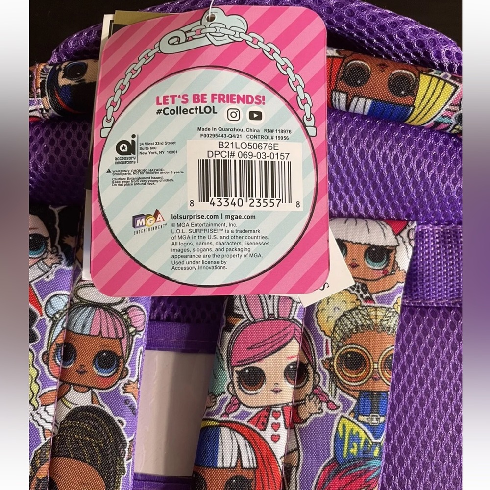 LOL Surprise Backpack 16” - Picture 5 of 7